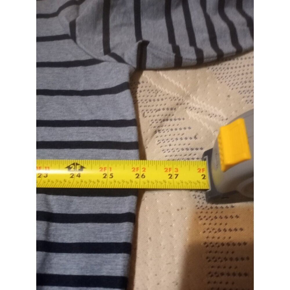 NWT Nautica Men's NAVTECH Blue Striped T-Shirt LS Crew Tee T-Shirt 2XL New - Picture 12 of 13